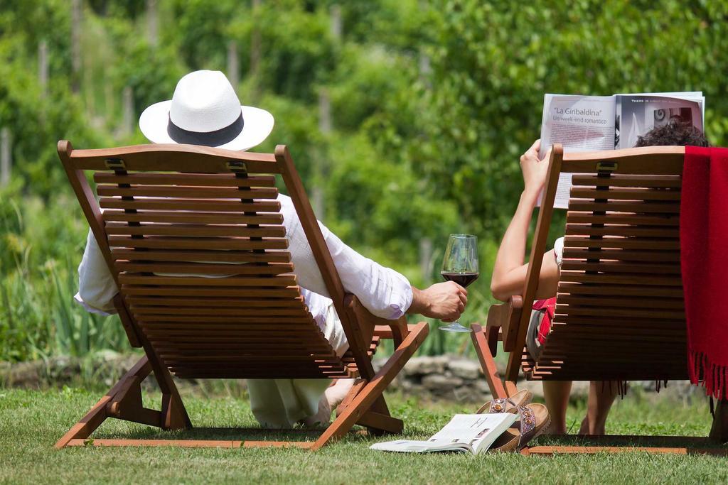 La Giribaldina Winery & Farmhouse Calamandrana Luaran gambar